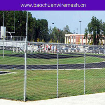 Hot-dipped galvanized shool chain link fence
